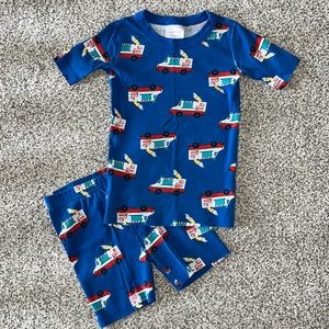 Hanna Andersson boys’ 120cm/6-7 ice cream truck short johns